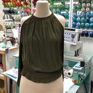 Ramy Brook Lauren Cold Shoulder Top